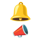 Megafon + Glocke