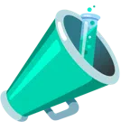 Megafon + Reagenzglas