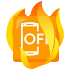 Feuer + Mobiltelefon aus