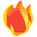 Feuer + Stoppschild