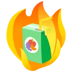 Feuer + Trinkpäckchen