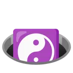 Loch + Yin und Yang