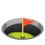 Loch + Golffahne