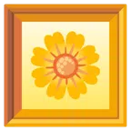 quadro incorniciato + fiore