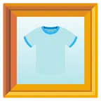 quadro incorniciato + t-shirt