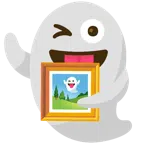 quadro incorniciato + fantasma