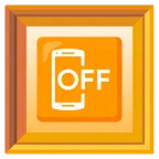 quadro incorniciato + cellulare spento