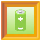 quadro incorniciato + batteria