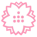 cara al revés + flor blanca