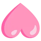 cara al revés + corazón rosa