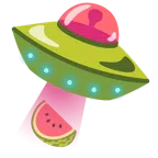 disco volante + anguria