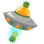 disco volante + ananas