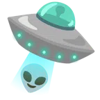 disco volante + alieno