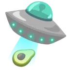disco volante + avocado
