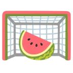 ゴールネット + スイカ