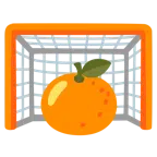 ゴールネット + みかん