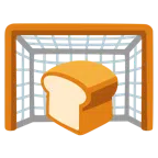 ゴールネット + 食パン