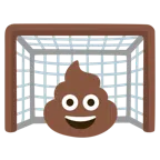 ゴールネット + うんち