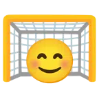 ゴールネット + にこにこ