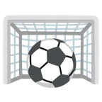 ゴールネット + サッカー