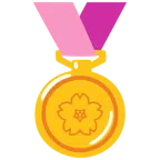 medaglia d’oro + fiore di ciliegio