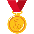 medaglia d’oro + ciliegie