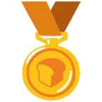 medaglia d’oro + pane in cassetta