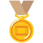medaglia d’oro + pellicola cinematografica