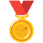 medaglia d’oro + bersaglio