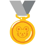 medaglia d’oro + muso di topo