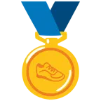 medaglia d’oro + scarpa sportiva