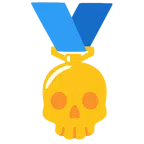 medaglia d’oro + teschio