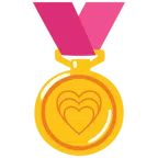 medaglia d’oro + cuore che cresce