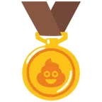 medaglia d’oro + cacca