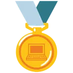 medaglia d’oro + computer portatile
