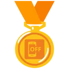 medaglia d’oro + cellulare spento