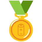 medaglia d’oro + batteria