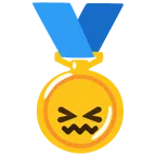 medaglia d’oro + faccina frustrata