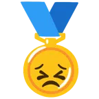 medaglia d’oro + faccina perseverante