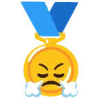 medaglia d’oro + faccina che sbuffa