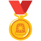 medaglia d’oro + lampeggiante