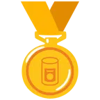 medaglia d’oro + cibo in scatola