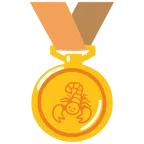 medaglia d’oro + scorpione