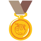 medaglia d’oro + bradipo