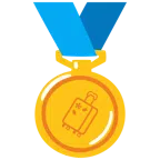 medaglia d’oro + valigia