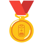 medaglia d’oro + batteria scarica