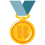 medaglia d’oro + catene