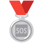 medaglia d’argento + pulsante SOS