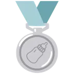 medaglia d’argento + biberon