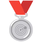 medaglia d’argento + bersaglio